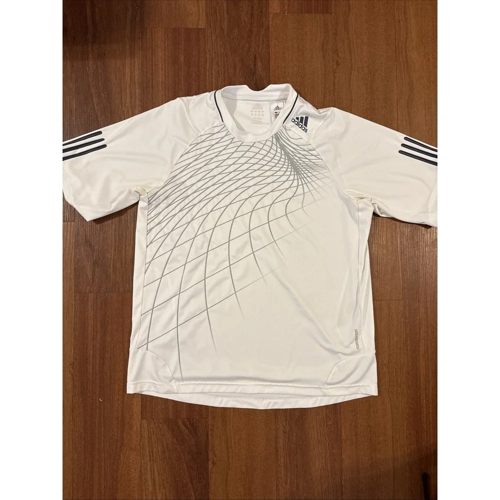 Vintage 2006 Adidas Formotion Andre Agassi Tennis Shirt Men's M US Open